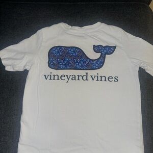 Vineyard Vines White and Blue Short Sleeve Tees